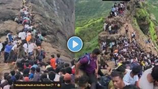 A shocking video from Harihar Fort