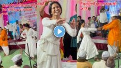 Video : बाप लेकीच्या जोडीने केली कमाल, जोरदार रंगली फुगडी! कीर्तनकार शिवलिला पाटील यांचा व्हिडीओ व्हायरल