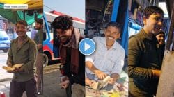 Video : “जीना इसी का नाम है…” कष्टकऱ्याच्या चेहऱ्यावर क्षणात हसू फुलवणारा कलाकार! हा ह्रदयस्पर्शी व्हिडीओ एकदा पाहाच
