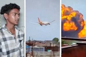 Air India plane crash Viral Video Aryan