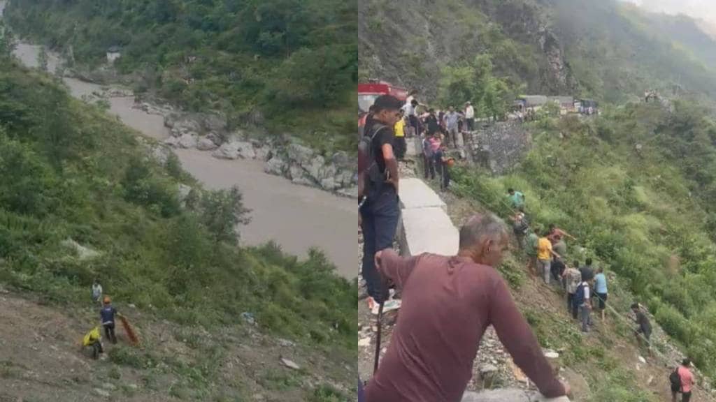 Alaknanda River Rudraprayag Bus Accident