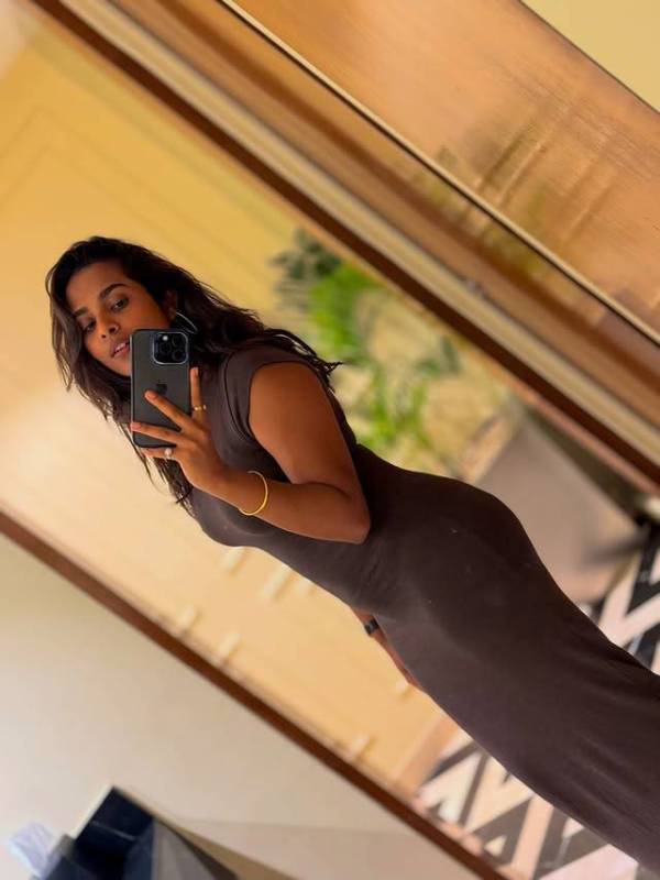 Amruta Dhongade, Amruta Dhongade in bodycon dress