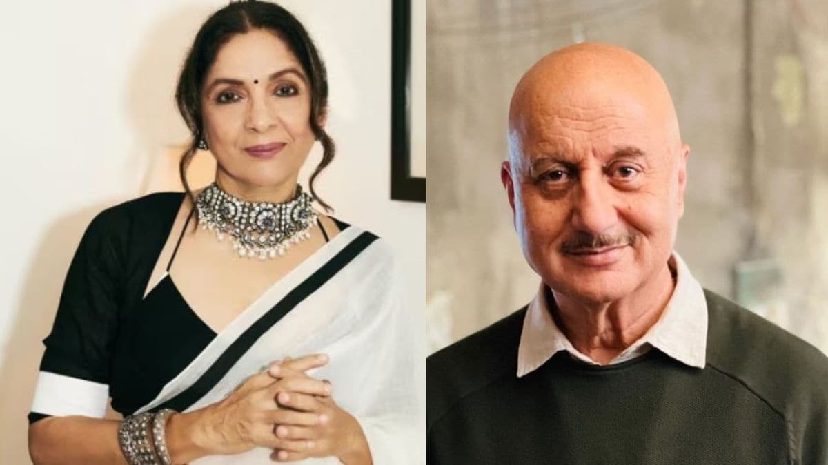 neena gupta shared her experience of working with anupam kher