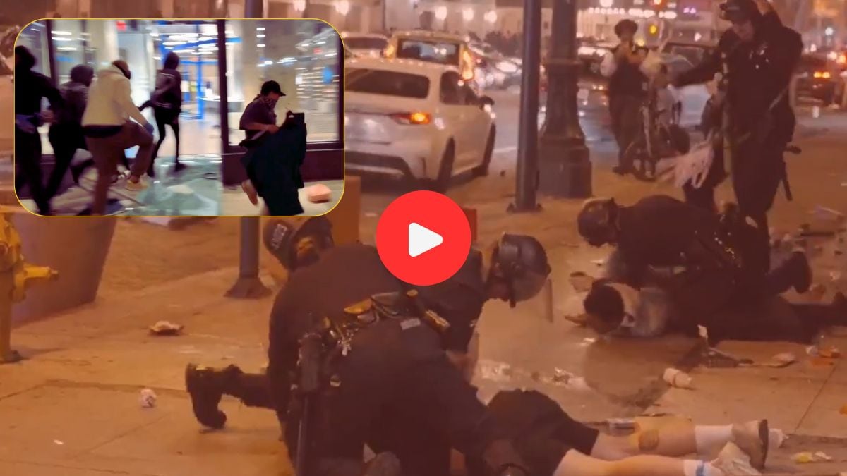 Apple Store In Los Angeles Looted