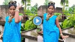 एक जिवंत बेडूक डोक्यावर अन् दुसरा गळ्यात, महिलेने केला विचित्र डान्स; VIDEO पाहून हसाल पोट धरून