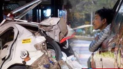 गुटखा थुंकण्यासाठी दरवाजा उघडला अन् अनर्थ घडलं; एकाचा जागीच मृत्यू, तीनजण गंभीर जखमी