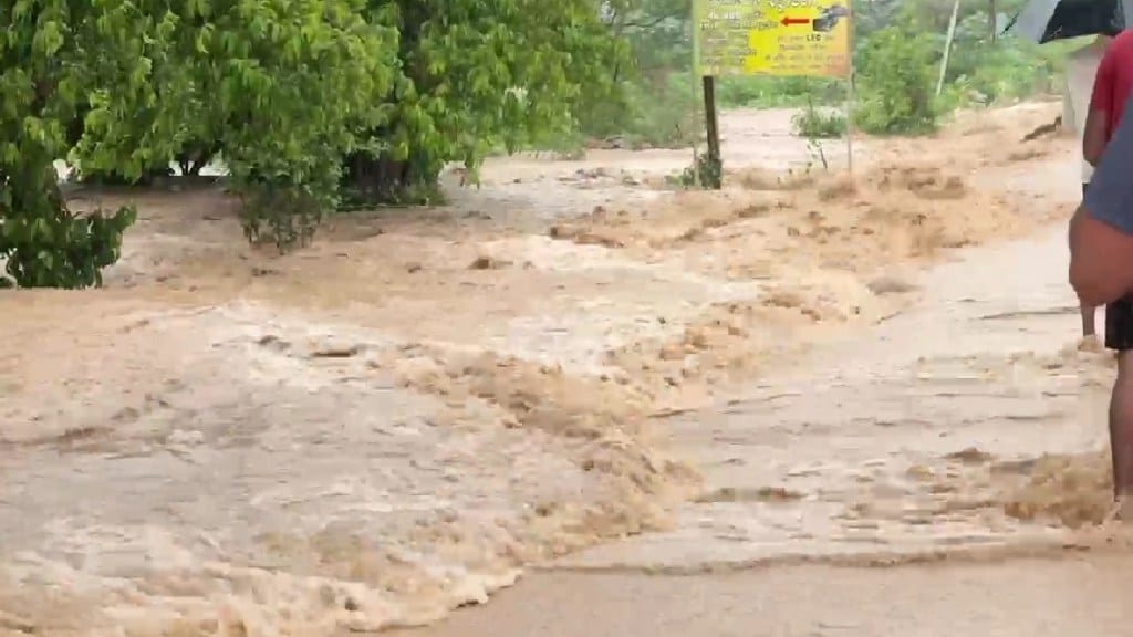 flood situation in many parts of Buldhana district due to heavy rains