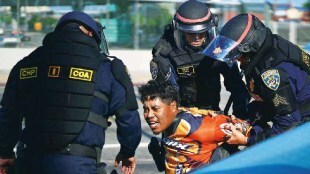 Action against illegal immigrants in Los Angeles USA