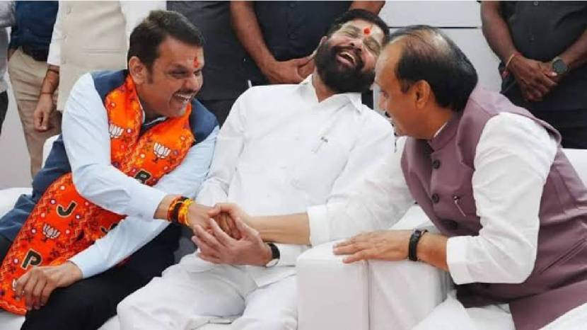 Devendra Fadnavis Ajit Pawar Eknath Shinde (PTI Photo)
