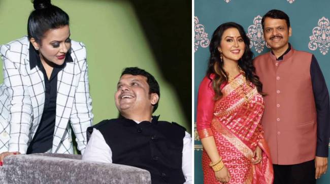Devendra Fadnavis dedicate song to wife amruta fadnavis