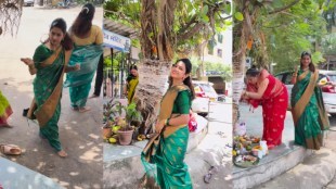 Dhanashree Kadgaonkar celebrate vat purnima for the first time after marriage actress shared special video