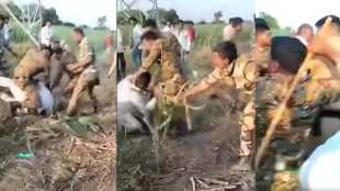 Dharashiv Farmers beaten by Police