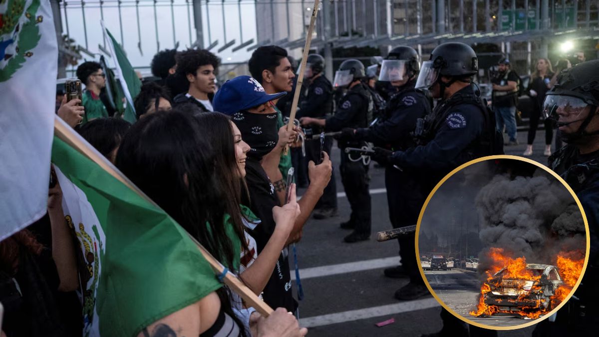 President Donald Trump Deploys 2,000 National Guard Troops In Los Angeles