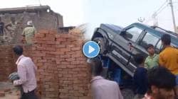 धक्कदायक! मद्यधुंद ड्रायव्हरने थेट ई-रिक्षाच्या छतावर नेली SUV; पुढे काय घडलं ते VIDEO तून बघाच