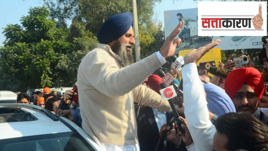 दक्षता विभागाच्या कारवाईच्या काही दिवस आधी, मजीठिया यांनी ड्रग्जच्या मुद्द्यावरून आप सरकारवर तीव्र टीका केली होती. (छायाचित्र-इंडियन एक्सप्रेस)