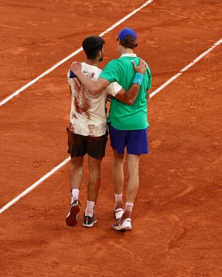 Carlos Alcaraz vs Jannik Sinner French Open Final 2025