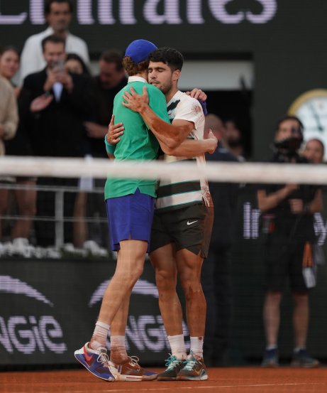 Carlos Alcaraz vs Jannik Sinner French Open Final 2025