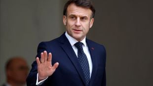 French President Emmanuel Macron On Rafale