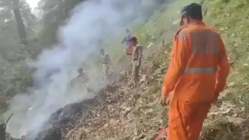 Aryan Aviation Helicopter was flying to Guptkashi from the Kedarnath Dham