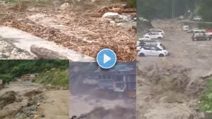 Himachal Pradesh cloudburst causes devastation chilling videos of raging river, vehicle submerged in Parvati Valley emerge