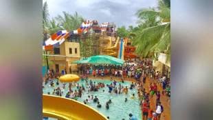 Huge crowds are being seen at water parks and resorts in various places