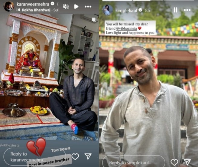Karanveer mehra on Actor Vibhu Raghav death