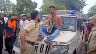 Kashmiri Man Accused of Stealing Paraded Shirtless