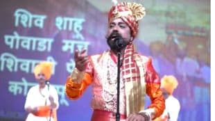 Kolhapur shivaji maharaj rajyabhishek event dubai dilip sawant powada