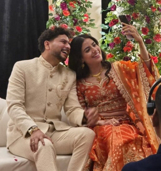 Kuldeep Yadav with Future Wife