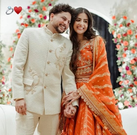 Kuldeep Yadav with Future Wife