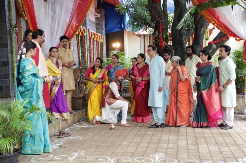 Lakshmi Niwas TV Serial Siddhu Bhavana Wedding
