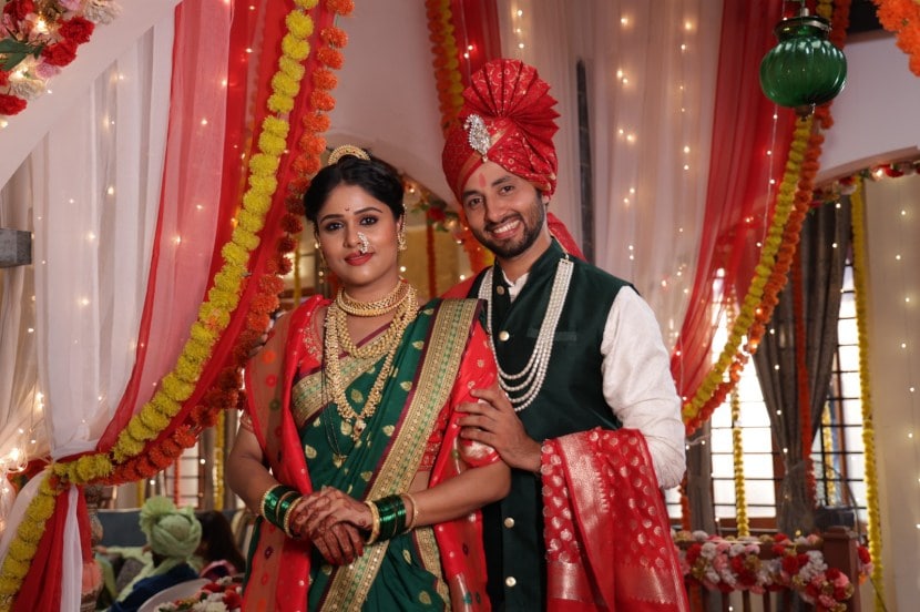 Lakshmi Niwas TV Serial Siddhu Bhavana Wedding