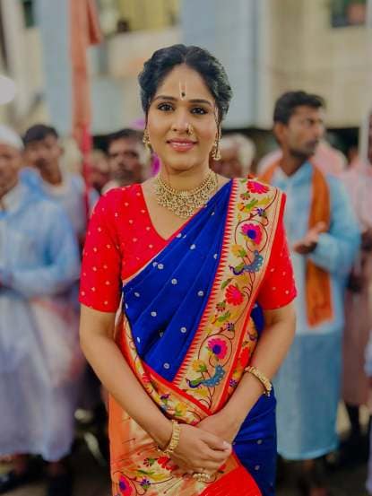 Lakshmi Niwas TV Serial Siddhu Bhavana Wedding