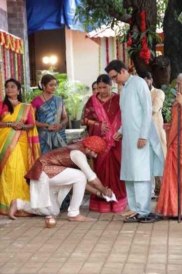 Lakshmi Niwas TV Serial Siddhu Bhavana Wedding