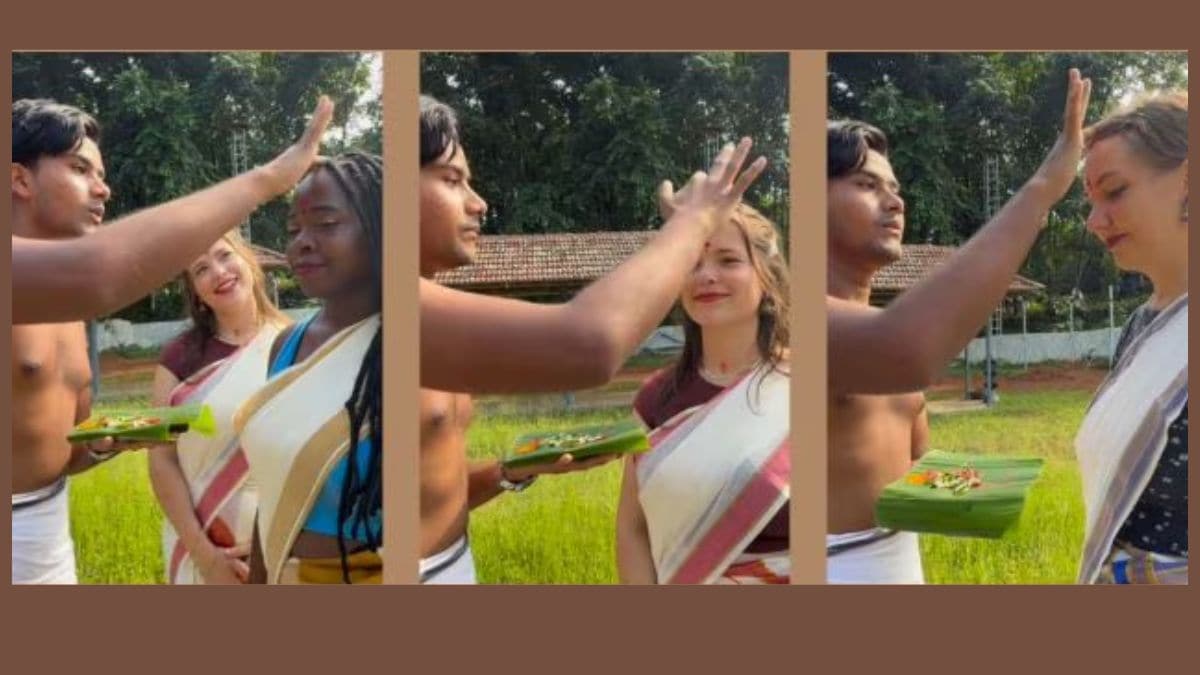 Kerala travel vlogger video sparks outrage for applying sindoor on womens foreheads
