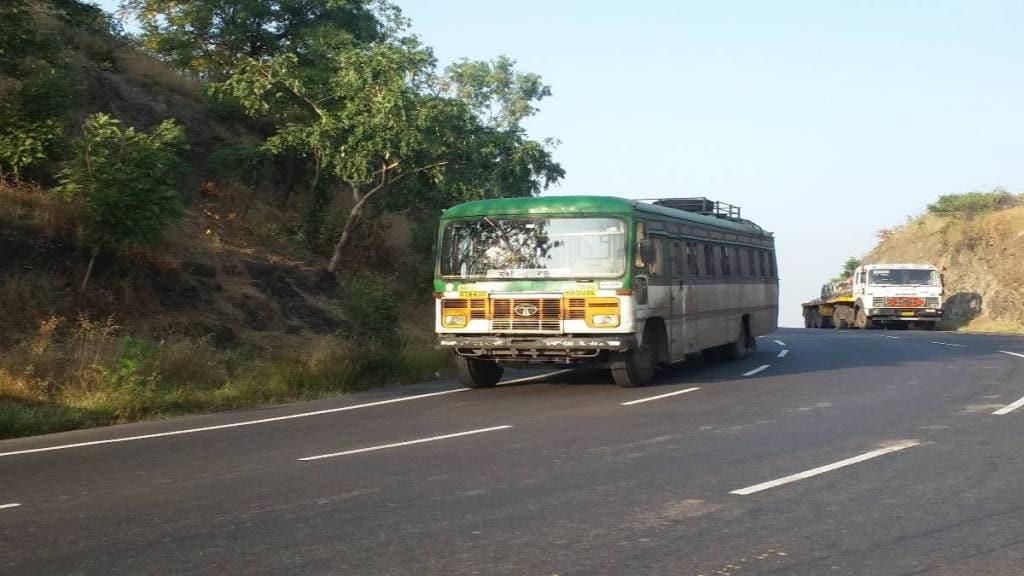 MSRTC ST bus fined crores of rupees for speeding on Mumbai Pune highway