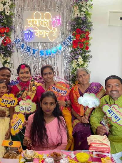Mangal Rane Pednekar Baby Shower