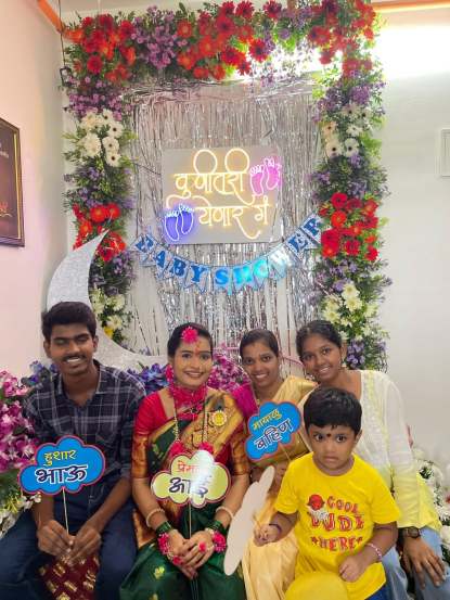 Mangal Rane Pednekar Baby Shower