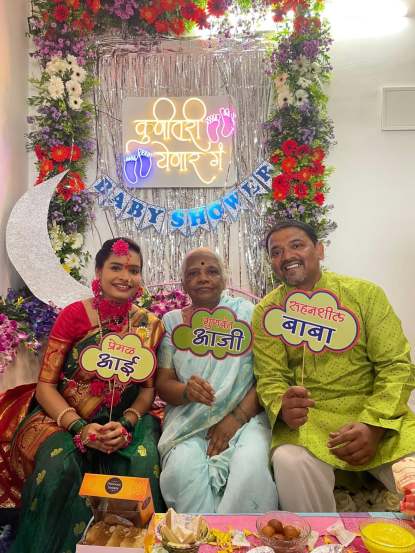 Mangal Rane Pednekar Baby Shower