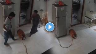 Massive Blast After LPG Gas Cylinder Leak