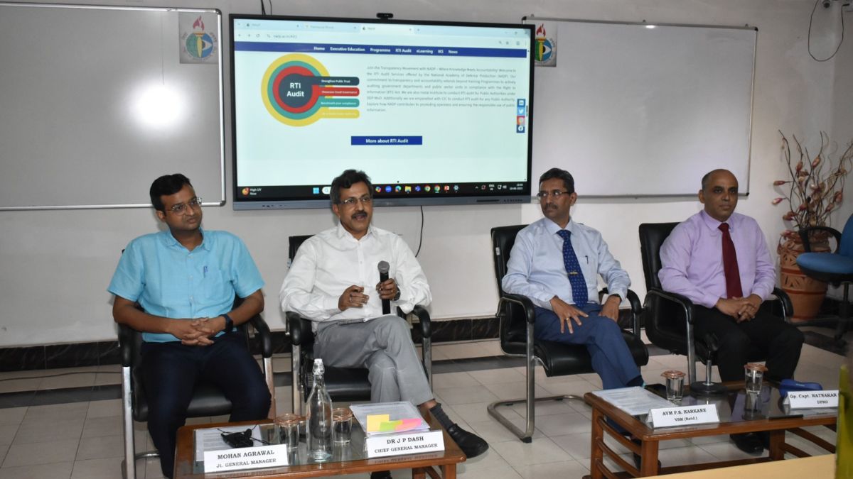 NDAP nagpur india first defence management pgdm course 100 percent placements