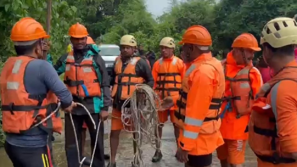 NDRF search for youth who was swept away in Mangaon valley in Kudal
