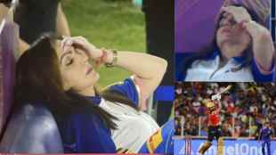Neeta Ambani Reaction Goes Viral on Shreyas Iyer Sixes Hattrick and Inning against Mumbai Indians Vide