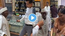 VIDEO:”विठ्ठल कोणत्याही रुपात येऊ शकतो” बायकोला दागीना घ्यायला ९३ वर्षीय आजोबा शहरात आले; पण दुकानदाराने जे केलं त्यानं मन जिंकलं