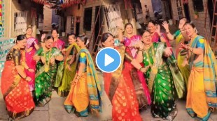 ladies group dance on Khali bali khali bali song after vatpornima video goes viral on social media