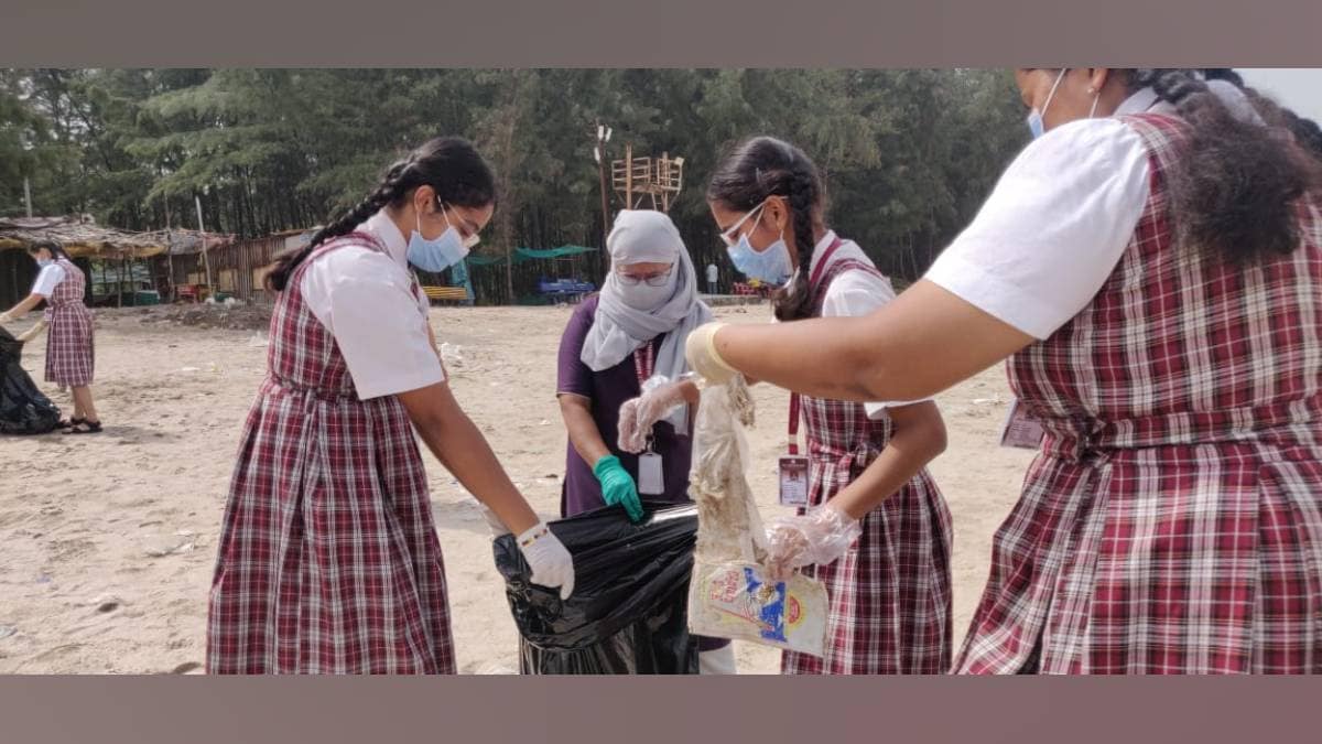 palghar Despite a beach plastic ban most waste found on Environment Day