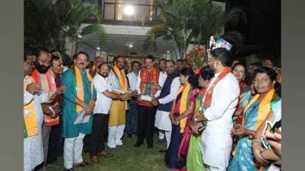 BJP MLA Jorgewar met CM Fadnavis
