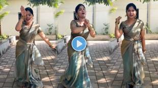 Girl dance on Baya Mazya Bangurya Mangta R