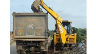 vasai virar road debris loksatta