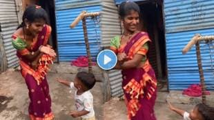 Mother dance with boy